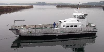 Crewboat landing craft 20m triple jets