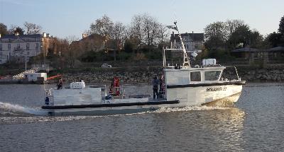 Bateau workboat bathymétrie et Sismique 13m