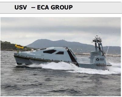 Bateau drone - groupe ECA
